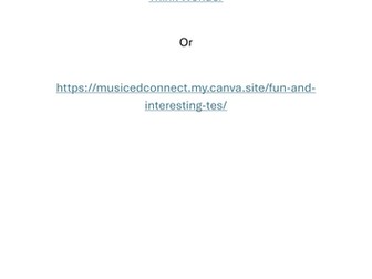 Fun and Interesting Musical Instruments – See • Think • Wonder Listening Resource
