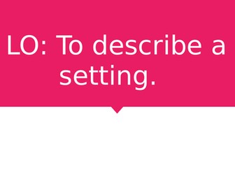 Stone Aged Boy - Descriptive Setting