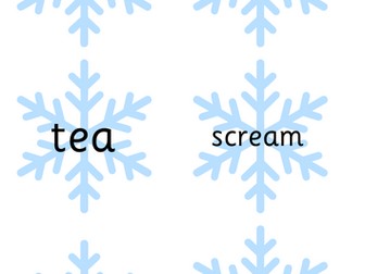Snowflake Phonics Hunt