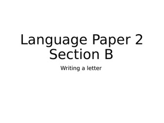 AQA Language Paper 2 Section B