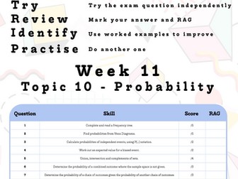 GCSE Maths Higher - Probability
