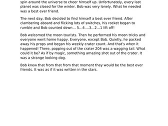 Man on the moon planning and resources