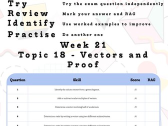 GCSE Maths Higher - Vectors and Proof