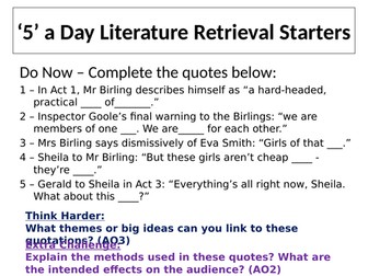 Literature Retrieval Starters
