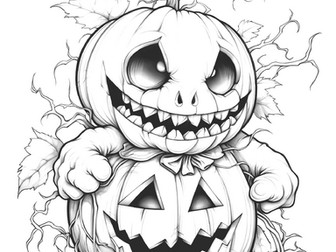 Halloween Coloring Book: Spooky, Fun & Creative Pages for Kids