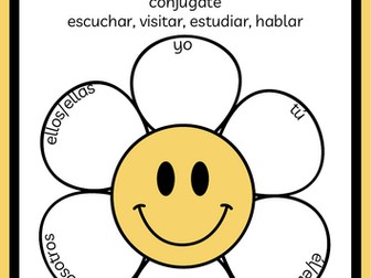 verb conjugation flowers