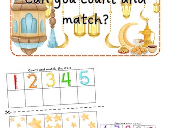 Ramadan / Eid - count and match
