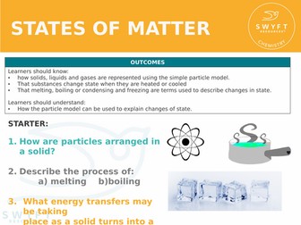 NEW WJEC (2026) GCSE Science - States of matter