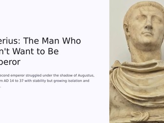 Reign of Emperor Tiberius Slideshow Presentation