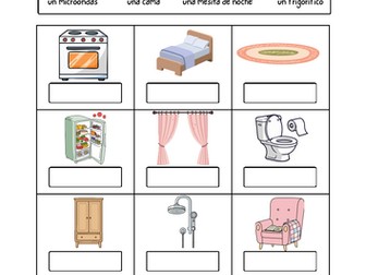 La Casa (worksheet & reading comprehension)