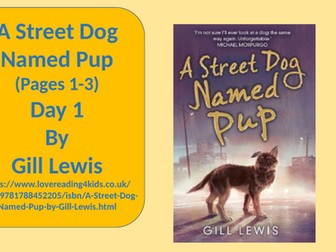 Guided Reading A Street Dog Called Pup 3 days