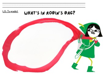 Robin Hood by Bethan Woollvin Prediction Activity