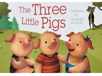 Three Little pigs - Colourful Semantics
