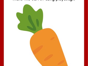 Vegetables Playdough Mats – 10 Page Resource