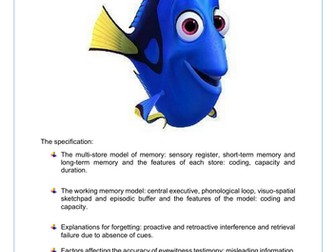 AQA Memory Booklet
