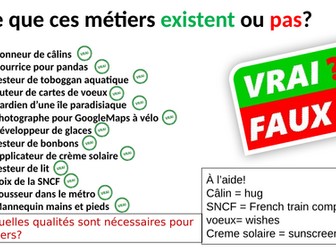 Skills and qualities - Mes competences