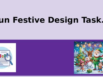 Christmas Science Design Task