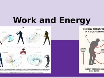 Introduction to Work and Energy PowerPoint