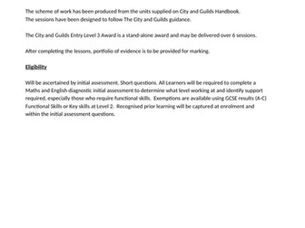 Entry Level 3 Award in Customer Service