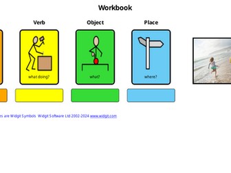 PLaying with friends colourful semantics pack