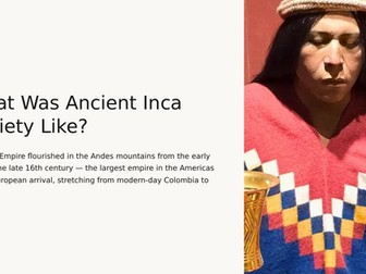 Inca Society Slideshow Presentation