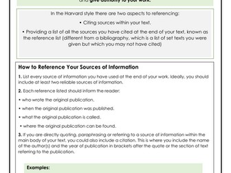 Referencing Guide