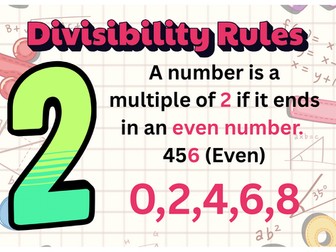 Rules of Divisibility