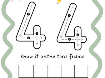 Number Formation Sheets