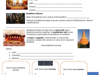 Buddhism Practices Work Book