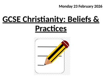 GCSE RE Christianity Exam Practice Lesson