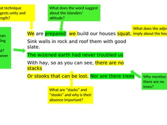 Annotated Storm On The Island