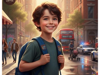 Sensory Story about a Boy in the Community and what he expereinces with his senses