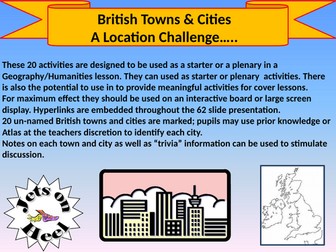 Locating British Towns and Cities