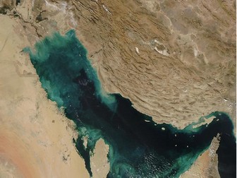 Persian Gulf from space