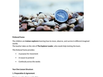 The Explorers: A Year 1 Drama Scheme of Work