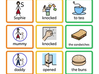 The Tiger Who Came to Tea – Colourful Semantics & Symbol Supported SEND Bundle