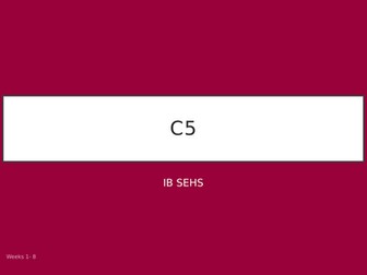 IB SHES Psychology - C5 (Full Powerpoint)