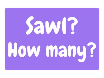 Wall displays - Questions / Cwestiynau