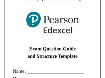 BTEC Sport Unit 2: Fitness Training and Programming - Exam Question Guidance and Answer Template