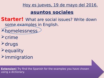 los sin techo (homelessness)