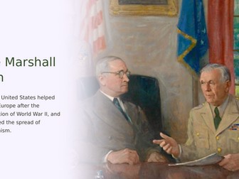 Marshall Plan Slideshow Presentation