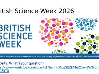 British Science Week Poster Competition- alternative theme