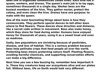 5 Fluency Texts at the Lexile Score of 850