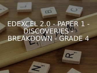 EDEXCEL 2.0 ENGLISH LANGUAGE PAPER 1 - DISCOVERIES - FULL EXAM BREAKDOWN - GRADE 4