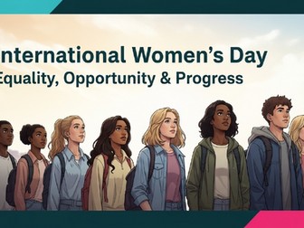 KS4 International Women’s Day 2026 Assembly – Equality, Respect & Progress