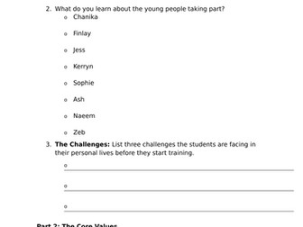 Idris Elba Fight Club Worksheet