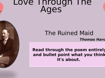 LOVE THROUGH THE AGES - RUINED MAID