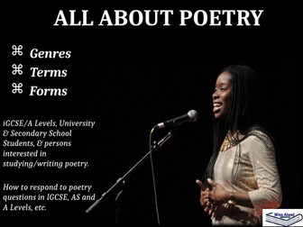 iGCSE/A Levels Poetry