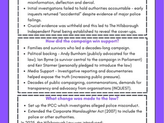 Criminology Unit 2 - Campaign Posters