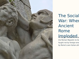 Ancient Roman Social War Slideshow Presentation